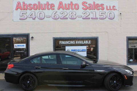 2017 BMW 6 Series for sale at Absolute Auto Sales in Fredericksburg VA
