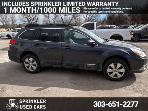 2012 Subaru Outback for sale at Sprinkler Used Cars in Longmont CO