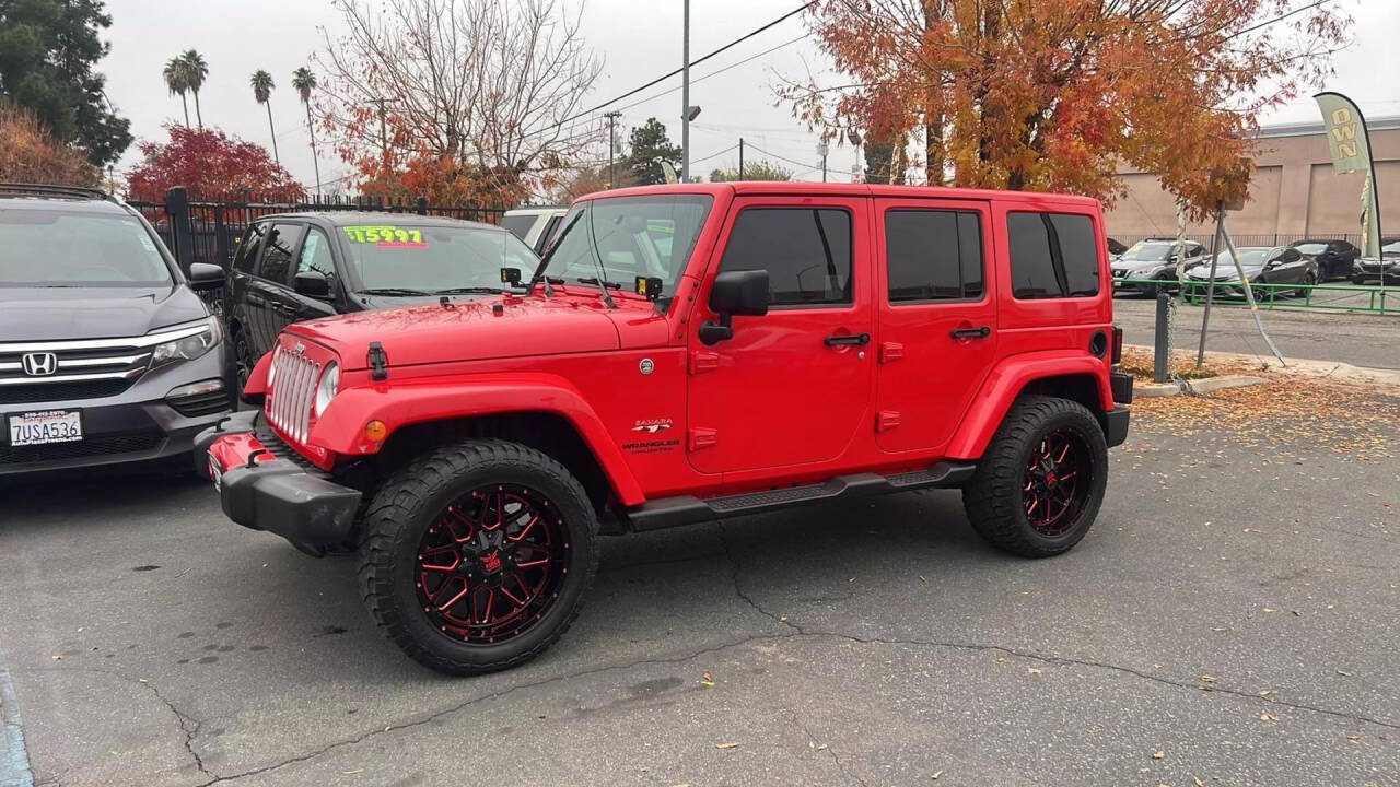 2016 Jeep Wrangler Unlimited for sale at Auto Plaza in Fresno, CA