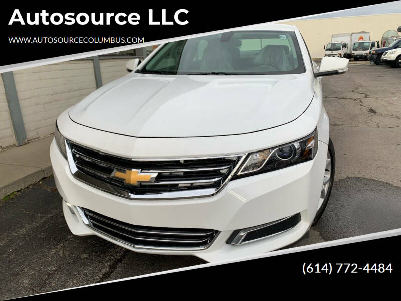 2014 Chevrolet Impala for sale at Autosource LLC in Columbus OH