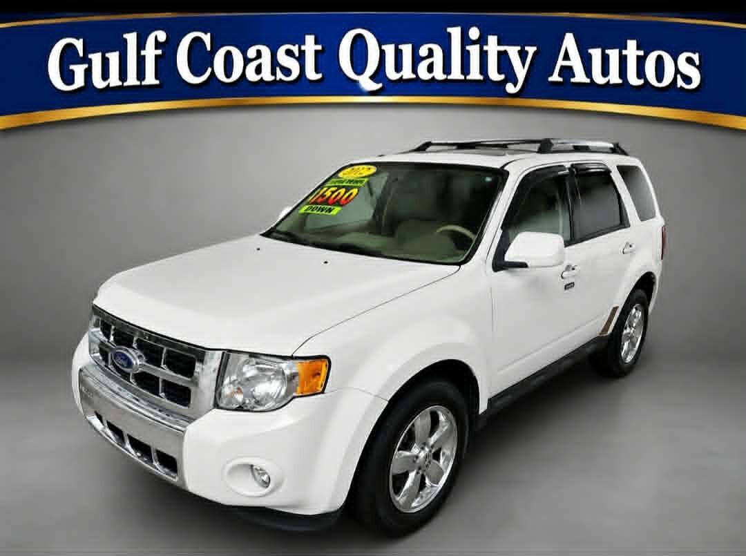 White 2012 Ford Escape Limited Limited 4dr SUV 1