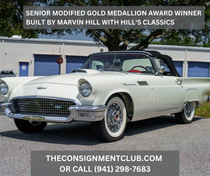 1957 Ford Thunderbird for sale at The Consignment Club in Sarasota FL