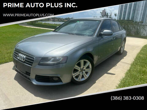 2011 Audi A4 for sale at PRIME AUTO PLUS INC. in Daytona Beach FL