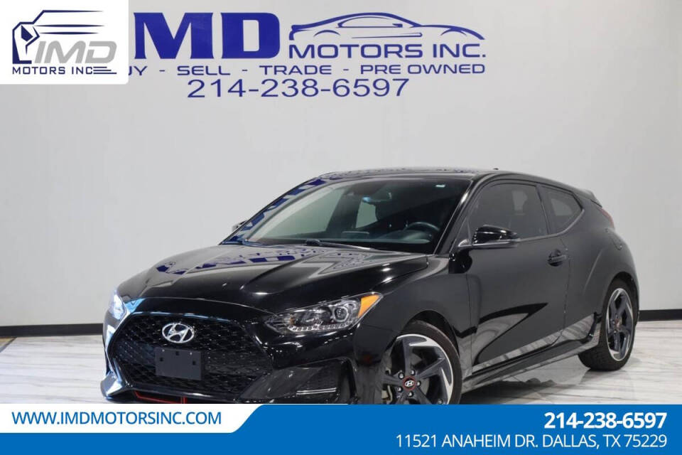 2020 Hyundai VELOSTER for sale at IMD MOTORS, INC in Dallas, TX