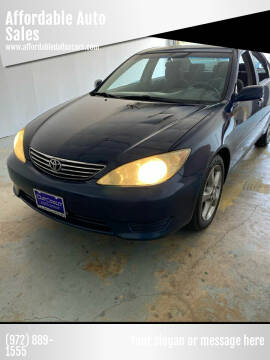 2006 Toyota Camry for sale at Affordable Auto Sales in Dallas TX