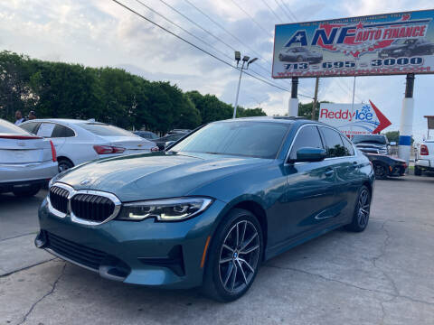 2021 BMW 3 Series for sale at ANF AUTO FINANCE in Houston TX