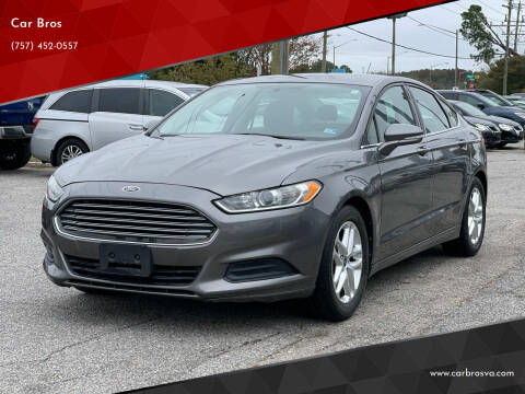 2014 Ford Fusion for sale at Car Bros in Virginia Beach VA