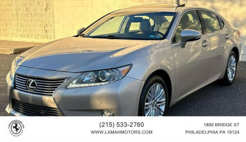2013 Lexus ES 350 for sale at LAMAH MOTORS INC in Philadelphia PA