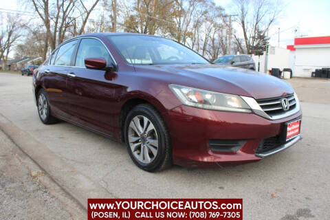 2014 Honda Accord for sale at Your Choice Autos in Posen IL