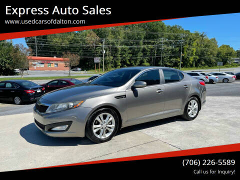 2013 Kia Optima for sale at Express Auto Sales in Dalton GA