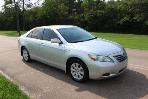 2007 Toyota Camry Hybrid for sale at Clear Lake Auto World in League City TX
