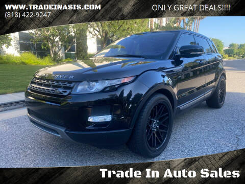 2013 Land Rover Range Rover Evoque for sale at Trade In Auto Sales in Van Nuys CA