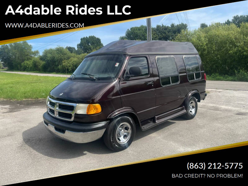 1999 Dodge Ram Van for sale at A4dable Rides LLC in Haines City FL