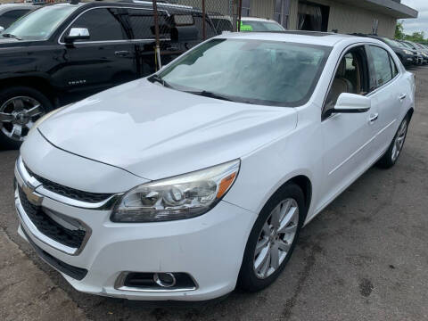 2015 Chevrolet Malibu for sale at Six Brothers Mega Lot in Youngstown OH