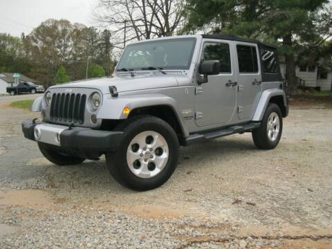 2015 Jeep Wrangler Unlimited for sale at Spartan Auto Brokers in Spartanburg SC