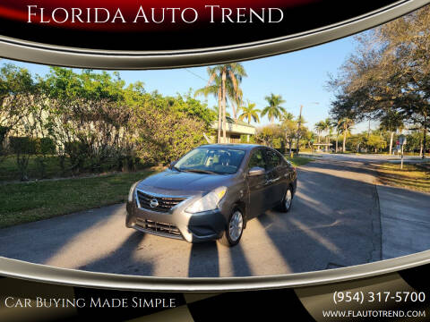 2016 Nissan Versa for sale at Florida Auto Trend in Plantation FL