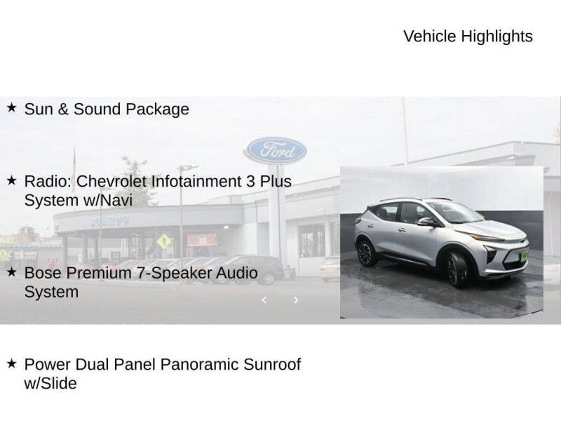 2022 Chevrolet Bolt EUV Premier