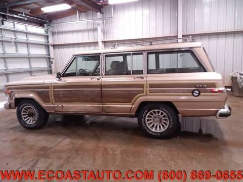 1990 Jeep Grand Wagoneer for sale at East Coast Auto Source Inc. in Bedford VA