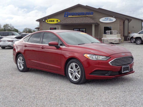 2018 Ford Fusion for sale at Burkholder Truck Sales LLC (Versailles) in Versailles MO