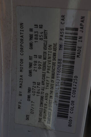 2018 Mazda MAZDA3 Touring