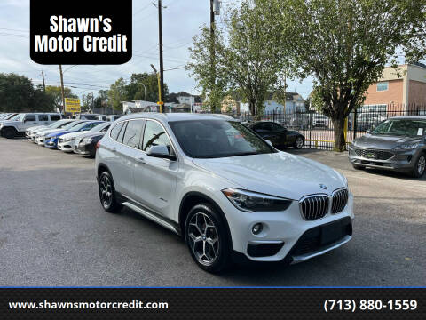 2018 BMW X1 for sale at Shawn's Motor Credit in Houston TX