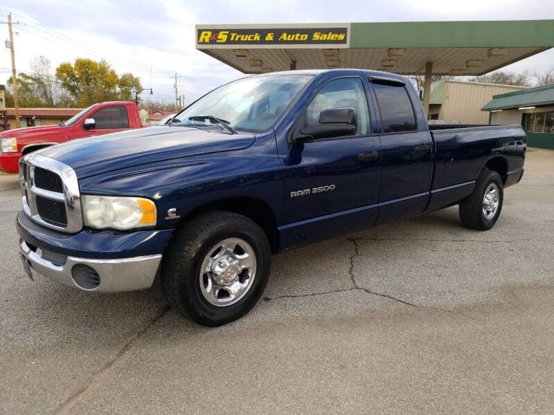 2003 Dodge Ram Pickup 2500 for sale at R & S TRUCK & AUTO SALES in Vinita OK