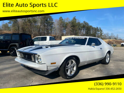 1973 Ford Mustang for sale at Elite Auto Sports LLC in Wilkesboro NC