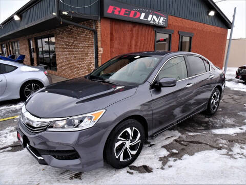 2017 Honda Accord for sale at RED LINE AUTO LLC in Bellevue NE