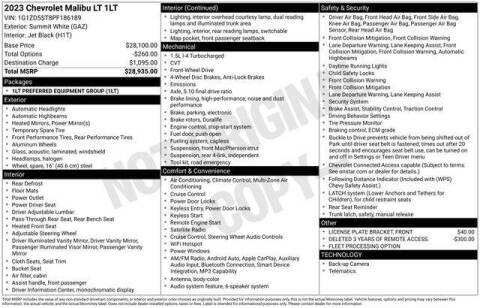 2023 Chevrolet Malibu LT