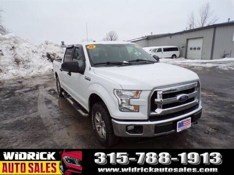 2015 Ford F-150 for sale at Widrick Auto Sales in Watertown NY