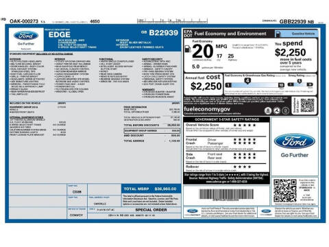 2016 Ford Edge SEL