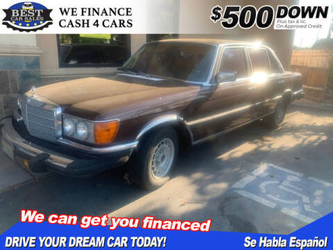 1980 Mercedes-Benz 450-Class for sale at Best Car Sales in South Gate CA