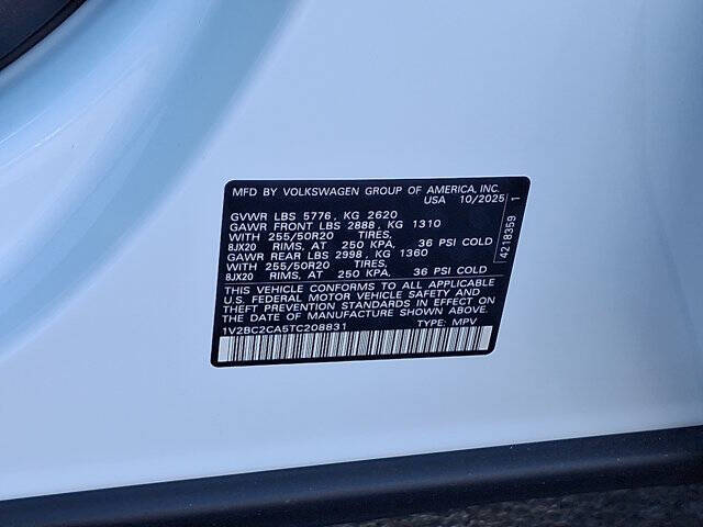 2026 Volkswagen Atlas Cross Sport SEL 4Motion