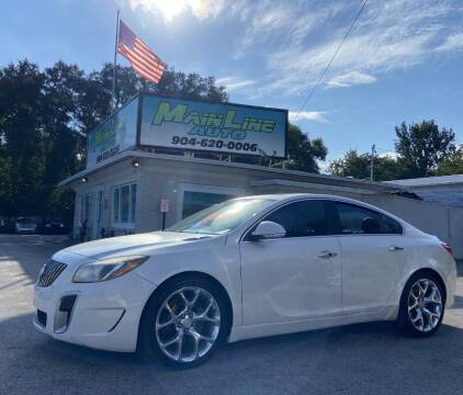 2012 Buick Regal for sale at Mainline Auto in Jacksonville FL