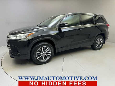 2019 Toyota Highlander for sale at J & M Automotive in Naugatuck CT