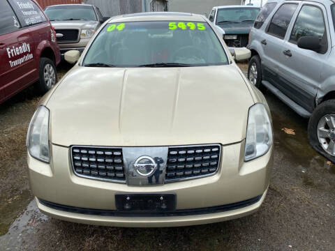 2004 Nissan Maxima for sale at MORGAN'S AUTO REPAIR & SALES in Elkton MD
