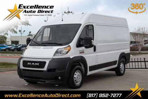 2021 RAM ProMaster for sale at Excellence Auto Direct in Euless TX