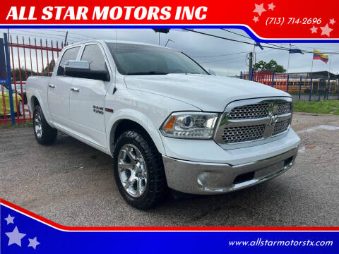 2018 RAM 1500 for sale at ALL STAR MOTORS INC in Houston TX