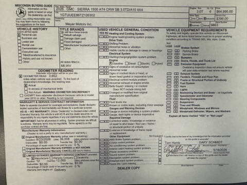 2026 GMC Sierra 1500