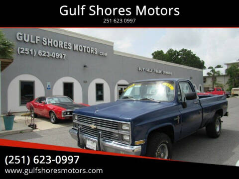 1983 Chevrolet C/K 10 Series for sale at Gulf Shores Motors in Gulf Shores AL