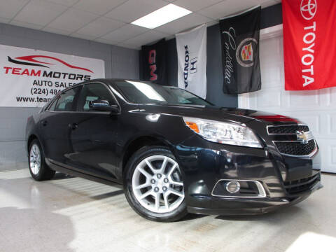 2013 Chevrolet Malibu for sale at TEAM MOTORS LLC in East Dundee IL