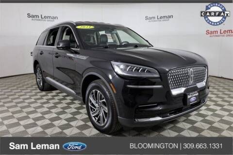 2021 Lincoln Aviator for sale at Sam Leman Ford in Bloomington IL