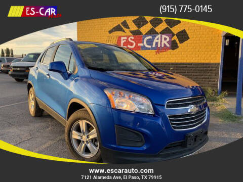 2016 Chevrolet Trax for sale at Escar Auto in El Paso TX