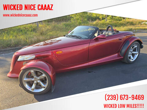 2002 Chrysler Prowler for sale at WICKED NICE CAAAZ in Cape Coral FL