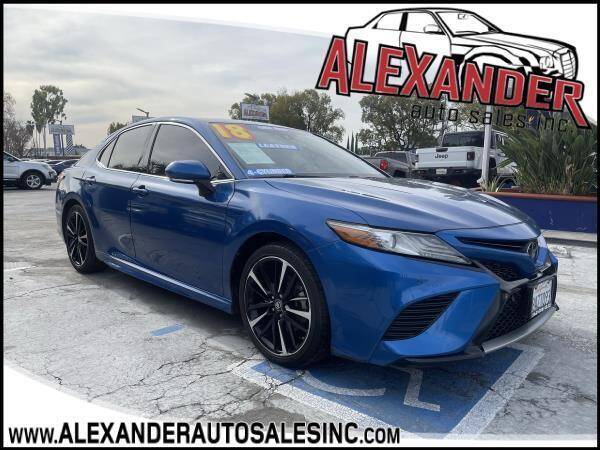 2018 Toyota Camry for sale at Alexander Auto Sales Inc in Whittier CA
