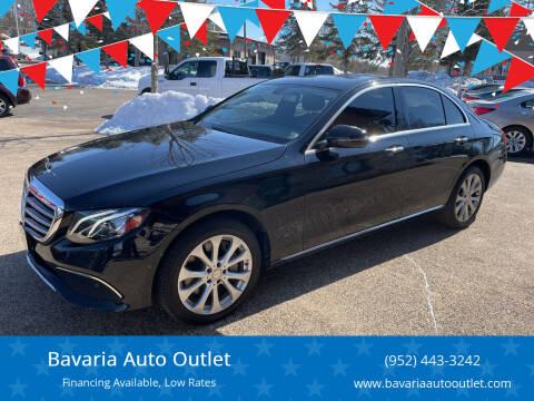 2017 Mercedes-Benz E-Class for sale at Bavaria Auto Outlet in Victoria MN