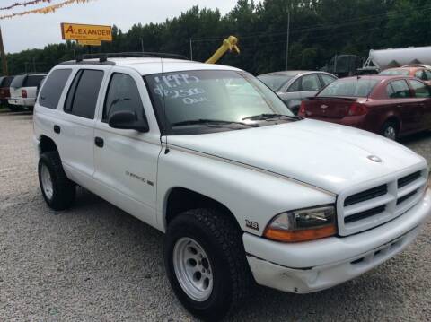 1998 Dodge Durango for sale at Alexander Motors in Jackson TN