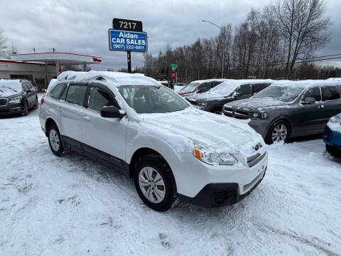 2013 Subaru Outback for sale at AIDAN CAR SALES in Anchorage AK