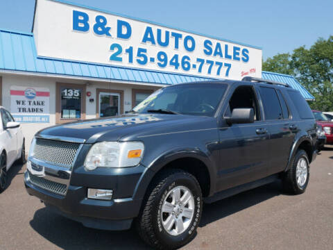 2010 Ford Explorer for sale at B & D Auto Sales Inc. in Fairless Hills PA