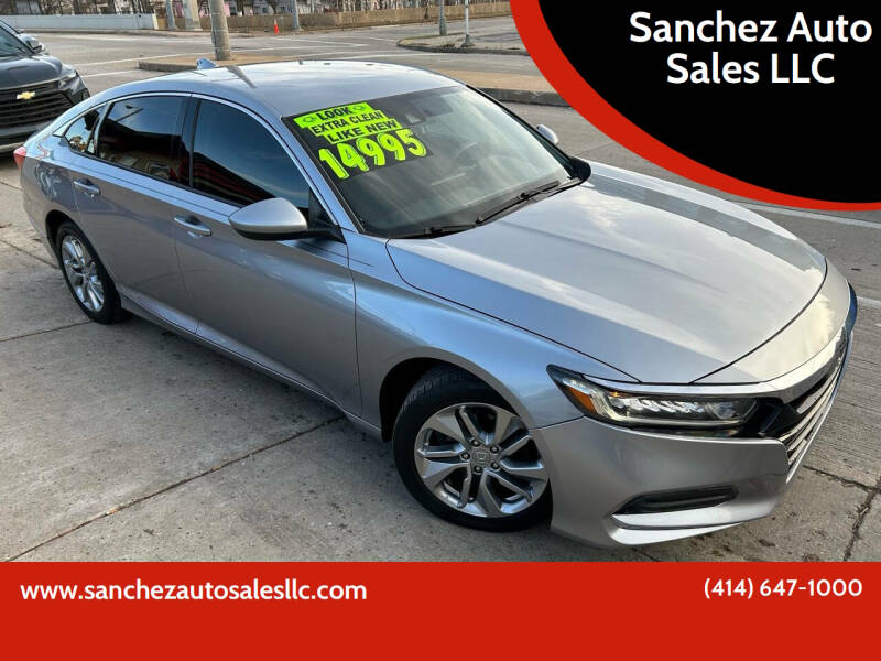 2019 Honda Accord for sale at Sanchez Auto Sales LLC in Milwaukee WI